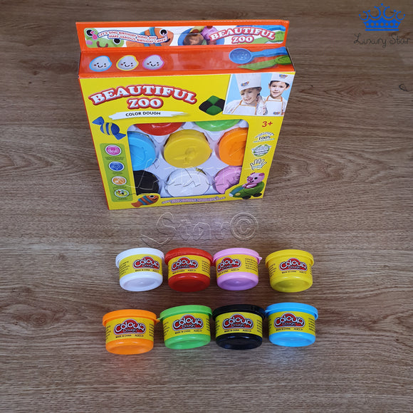 Plastilina Didactica Moldeable Colour Dough Kit X 8 Colores