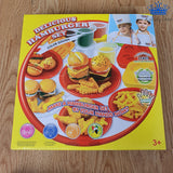 Plastilina Set Hamburguesa Kit Masas + Moldes + Accesorios