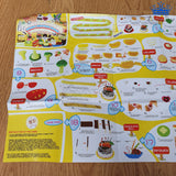 Plastilina Set Hamburguesa Kit Masas + Moldes + Accesorios