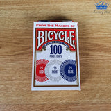 Fichas Casino Bicycle Poker Chips 100 Original 3 Colores