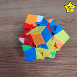Skewb Polaris Cubo Redi Mod Moyu Mofang Jiaoshi Hibrido