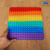 Pop It Gigante Burbuja Fidget Push Anti Estres 30 X 30 Cm