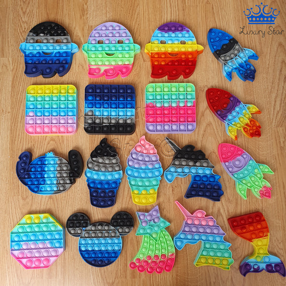 Pop It Fidget Push Burbujas Juguete Sensorial Antiestres