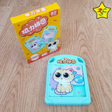 Rompecabezas 2d Puzzle Deslizar Magnetico Gato Qiyi 3x3