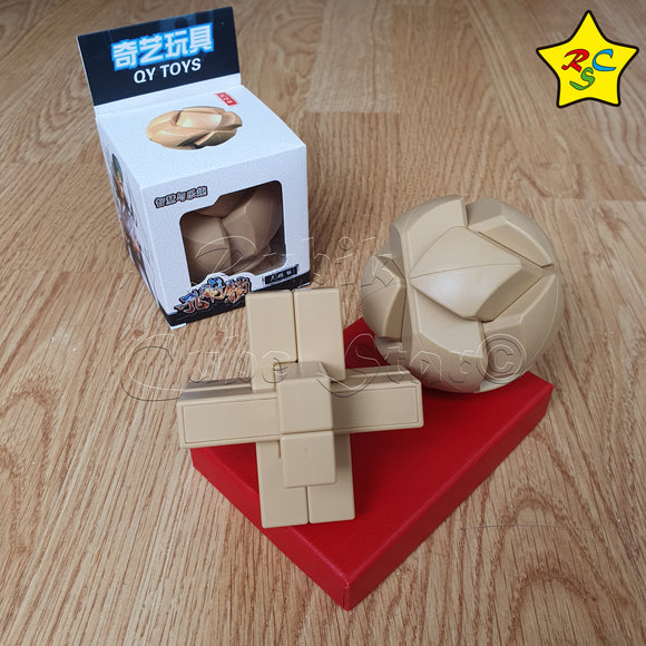 Puzzle Ensamblar Rompecabeza 3D Bloques Esfera 6 Piezas Qiyi