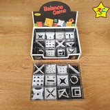Puzzles Equilibrio Destreza Cuadrado Esfera Balance x12