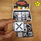 Puzzles Equilibrio Destreza Cuadrado Esfera Balance x12