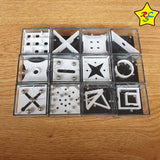 Puzzles Equilibrio Destreza Cuadrado Esfera Balance x12