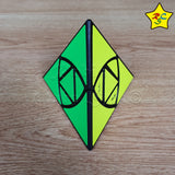 Pyraminx Duomuo Qiyi Piramide Master Duo Centro 2x2 Sencillo
