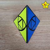 Pyraminx Duomuo Qiyi Piramide Master Duo Centro 2x2 Sencillo