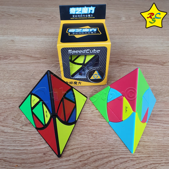 Pyraminx Duomuo Qiyi Piramide Master Duo Centro 2x2 Sencillo