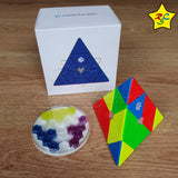 Pyraminx Gan M Enhanced Cubo Magnetico Completo Original + Ges