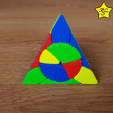 Pyraminx Petalos Petals Piramide 3x3 Crazy Modificacion Yj