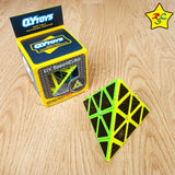 Pyraminx Carbono Qiming 3x3 Qiyi Cubo Speedcube