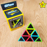 Pyraminx Carbono Qiming 3x3 Qiyi Cubo Speedcube