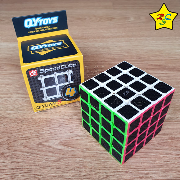 Qiyuan S Carbono Textura Qiyi Cubo 4x4 Original Cobra