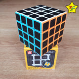 Pack Cubo 3x3 Y 4x4 Fibra Carbono Warrior W Qiyi SpeedCube