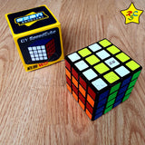 Cubo Qiyi 4x4 V2 Qiyuan W2 Nuevo Speed Negro Mofange