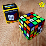 Cubo Qiyi 4x4 V2 Qiyuan W2 Nuevo Speed Negro Mofange