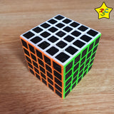 Cubo 5x5 Qizheng S Carbono Qiyi Stickerless Cobra