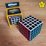Pack Cubos Carbono X4 Set Profesional 2x2 A 5x5 Qiyi