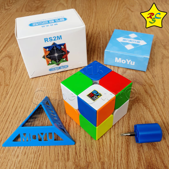 Rs2m Cubo Magnético 2x2 Moyu Rs2 M Speedcube Original