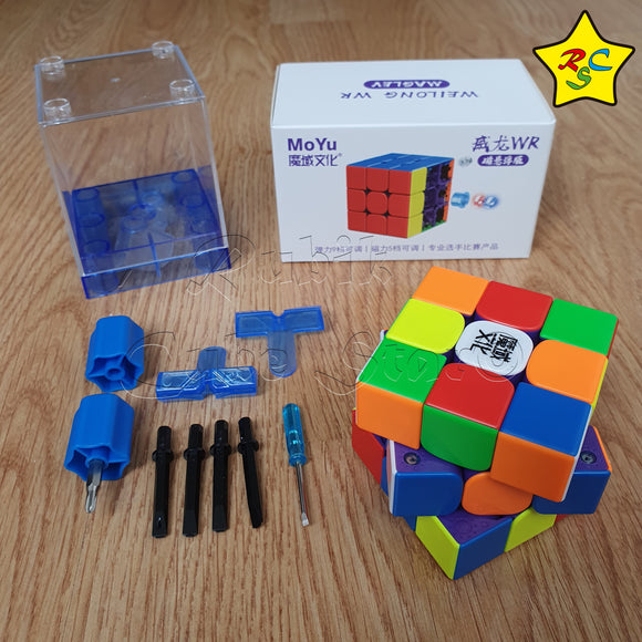 Weilong Wr M Maglev Cubo 3x3 Moyu Original Morado