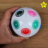 Pack Esferas Didáctica Infantiles Destreza Mental Rainbow x2