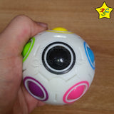 Esfera Didactica Bola Infantil Puzzle Destreza Rainbow 3D