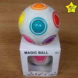 Esfera Didactica Bola Infantil Puzzle Destreza Rainbow 3D
