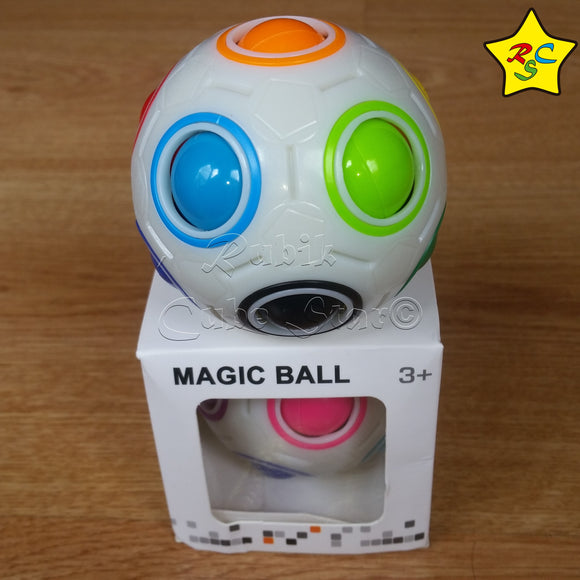 Esfera Didactica Bola Infantil Puzzle Destreza Rainbow 3D