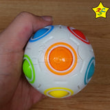 Esfera Didactica Bola Infantil Puzzle Destreza Rainbow 3D