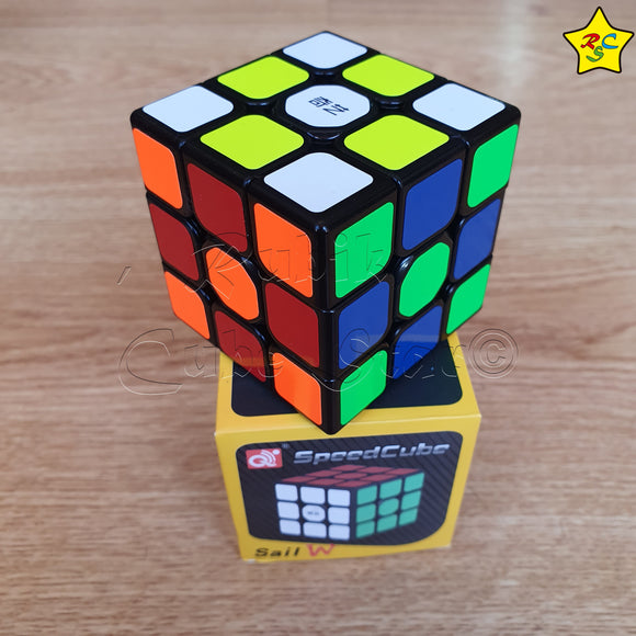 Cubo Original 3x3 Sail W Actualizado Qiyi Negro