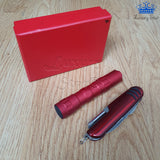 Set Regalo Navaja Multiusos Y Linterna Caja Detalle Hombre