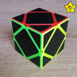 Skewb Fibra Carbono Cubo Magic Cobra Speedcube