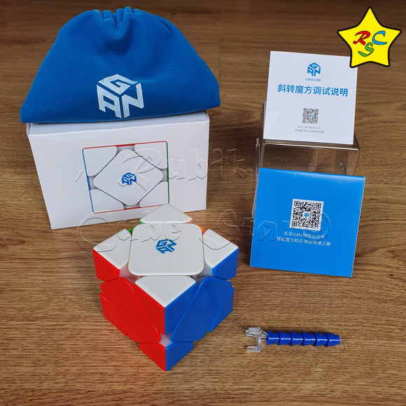 Skewb Gan Simplificado Core Magnetico GES Pro Cubo Original