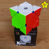 Cubo Skewb Xman Wingy Qiyi Concave Magnetico - Negro - Stickerless
