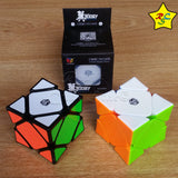 Cubo Skewb Xman Wingy Qiyi Concave Magnetico - Negro - Stickerless