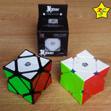 Cubo Skewb Xman Wingy Qiyi Concave Magnetico - Negro - Stickerless