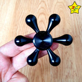 Spinner Metalico 6 Puntas Gotas Buen Giro Brillante Colores