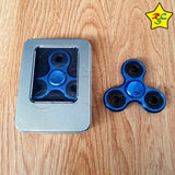 Spinner Metalico Lujo 3 Puntas Abs Fidget Spiner Brillante