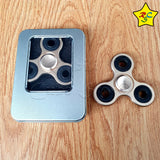 Spinner Metalico Lujo 3 Puntas Abs Fidget Spiner Brillante