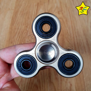 Spinner Metalico Lujo 3 Puntas Abs Fidget Spiner Brillante