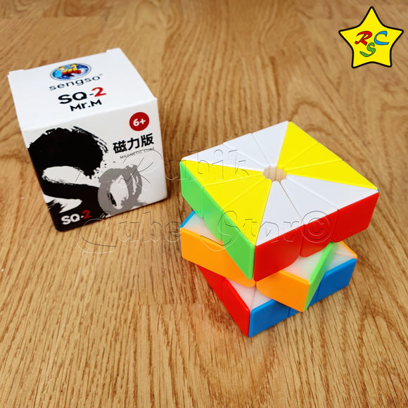 Square 2 Two Magnetico Shengshou Mrm Cubo Dificultad