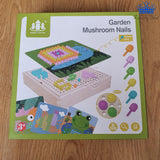 Tablero Didactico Crea Figuras Pines Hama Beads + Tarjetas