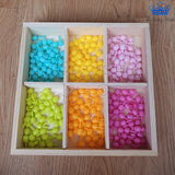 Tablero Didactico Crea Figuras Pines Hama Beads + Tarjetas