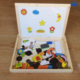 Pizarra Tablero Acrílico Magnetico Tiza Doble Cara +Figuras