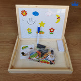 Pizarra Tablero Acrílico Magnetico Tiza Doble Cara +Figuras