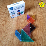 Tangram Magnetico Qiyi Antiestres Juego Figuras + Folleto