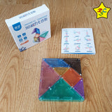 Tangram Magnetico Qiyi Antiestres Juego Figuras + Folleto